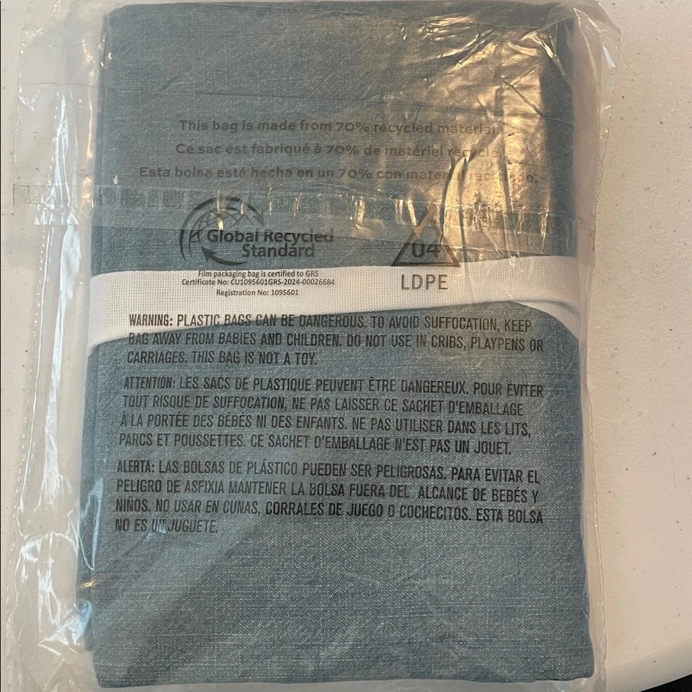 Pottery Barn Soft Washed Denim Standard Sham